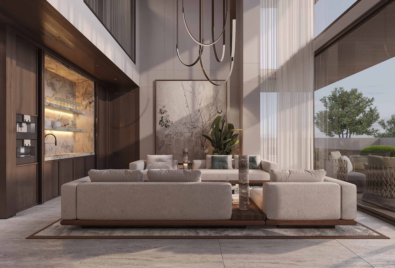 Aurora Residences lounge