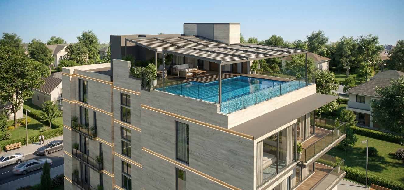 Aurora Residences rooftop pool